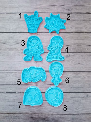 Spiderman cookie cutters - spiderman,