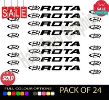 Rota grid sticker set x24