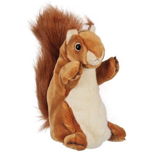 Red squirrel puppet - puppet,