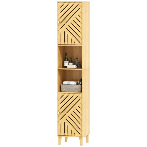 Homcom tall bathroom cabinet - homcom,