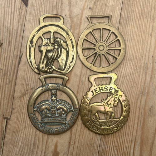 Vintage horse brasses - brasses., 1953