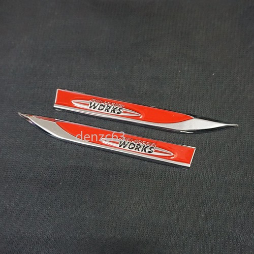 Pair red chrome works silver - chrome,