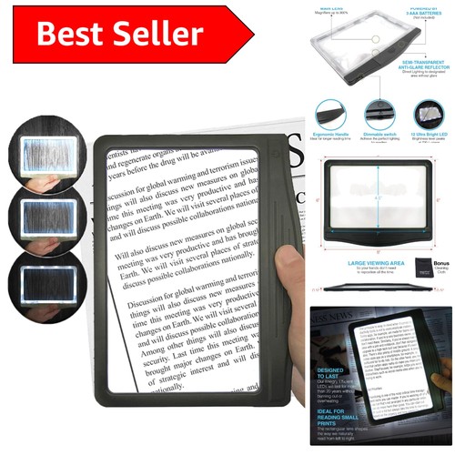 Energy efficient led magnifier - efficient,