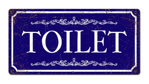 Toilet sign decor decoration - toilet,