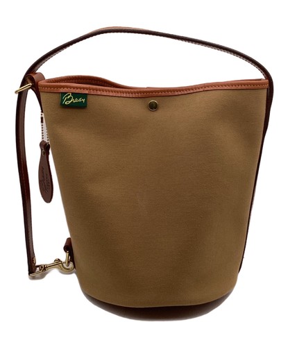 Brady bucket bag canvas - canvas, beige