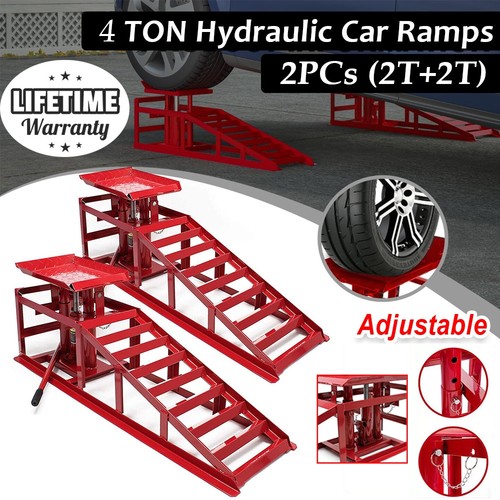 Heavy duty metal car - duty, ramp