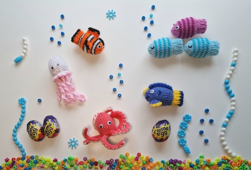Knitting pattern easter - 🐟,