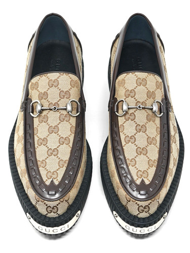 Gucci jordaan horsebit loafers - gucci,