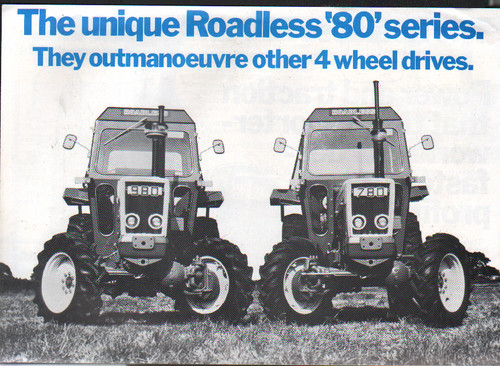 Roadless series tractor - roadless, "80