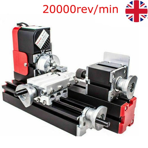 Mini motorized metal lathe - metal,