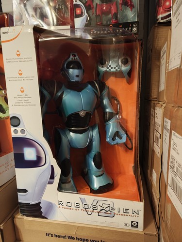 Turquoise wowwee robosapien - turquoise,