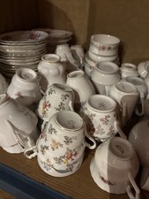 Assorted Bone China Tea Cups