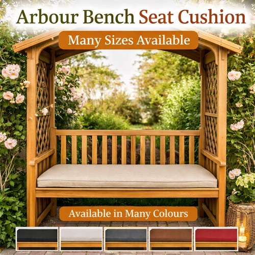 Arbour bench seat pad - arbour,
