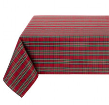 LENOX HOLIDAY NOUVEAU DAZZLE POLYESTER LUREX OBLONG TABLECLOTH 60" x 120" NEW