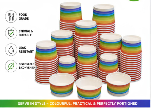 5oz paper ice cream cups - ice,