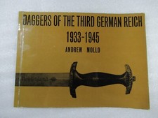 Daggers of the Third German Reich 1933-1945 - Andrew Mollo 1967 PB 1st ed