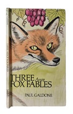 Three Aesop FOX FABLES Paul Galdone 1971 1st Edition Vintage Children's Book VGC