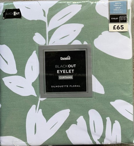 Dunelm modern floral blackout - dunelm,
