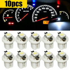 10x T5 B8.5D White LED Car