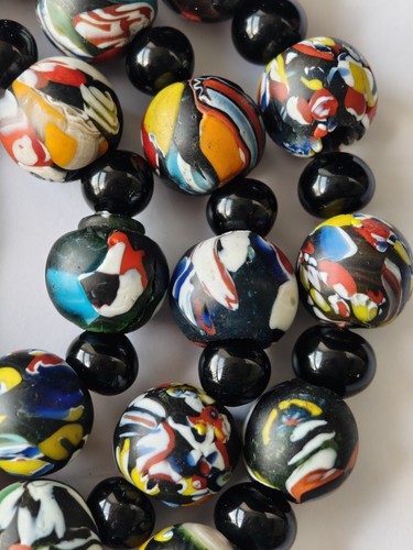 Vintage millefiori bead - millefiori,