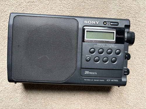 Sony icf m760l - sony, radio