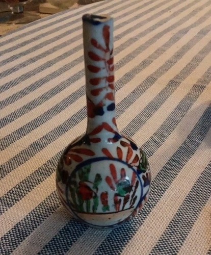 Minature japanese imari bottle - minature,