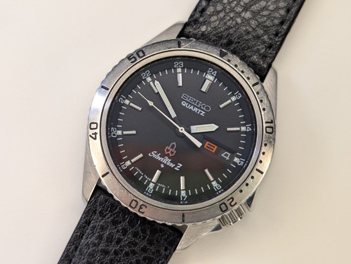 Seiko diver silverwavez march - diver,