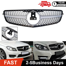 Front Grille Diamond Silver