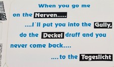 25x decal sticker when you go