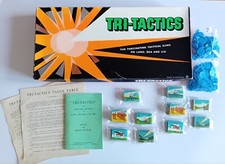 Tri-Tactics Board Game H P Gibson & Sons C1960s Strategy War Game England