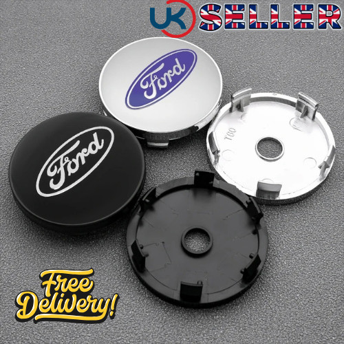 56mm blue ford alloy - 56mm,