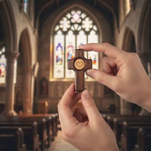 Spiritual symbols wooden cross - spiritual,