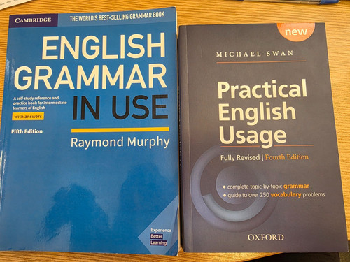 English grammer books - english,