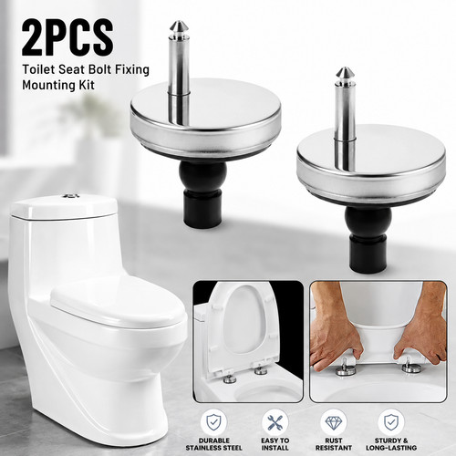 Toilet seat hinges soft - 2x,