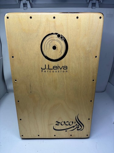 Leiva zoco cajon hand drum - j.leiva,