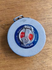 Vintage Tape Measure Silver