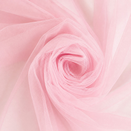 Baby pink tulle - pink, fabric