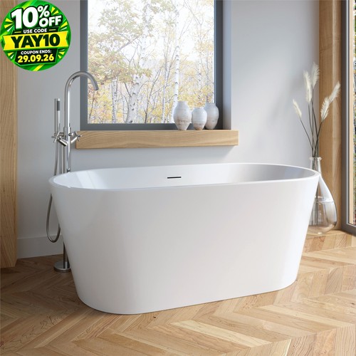 Freestanding double ended bath - freestanding,