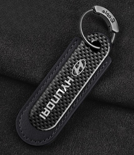 Luxury hyundai keyring black - hyundai,