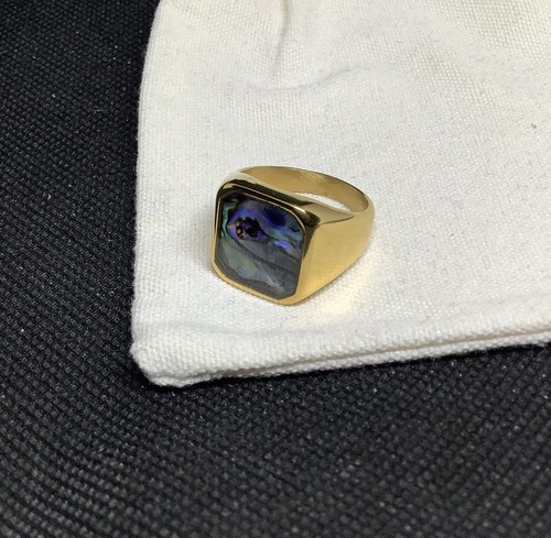 Vintage style abalone men - vintage,