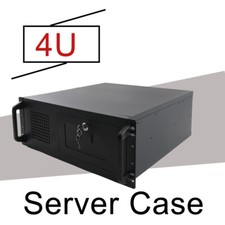NEW 4U Server Chassis Rackmount Case 7 3.5" HDD Drive Bays 