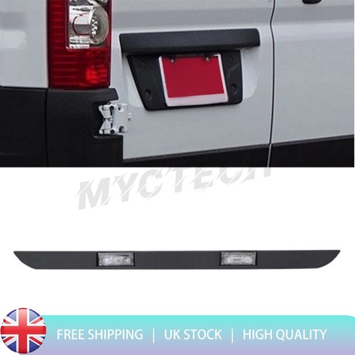 Rear license plate - rear, fits