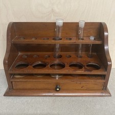 Antique Rare Wooden Apothecary
