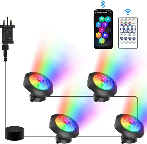 Pond lights rgb underwater - lights,,
