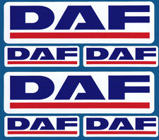 6X  DAF HGV TRUCK LORRY DECAL