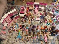 Large Bundle of Barbie Dolls, Sets  And Accessories collection BB3 