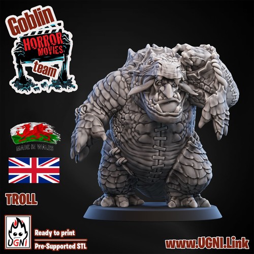Gobzilla troll big - troll,