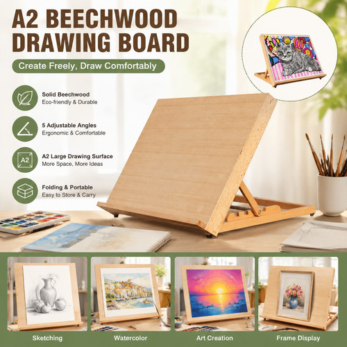 Wooden art drawing - wooden,