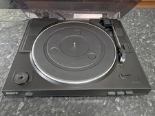 Sony PS-LX250H 33/45 RPM Fully Automatic Turntable Black - Fully Working, Manual