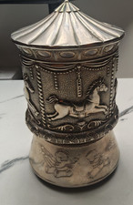 Silver plated wind musical - silver,